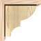 Ekena Millwork Ridgewood Rough Sawn Corbel w/Backplate, Douglas Fir, 8"W x 10"D x 10"H COR08X10X10RID01RDF - alternate 3